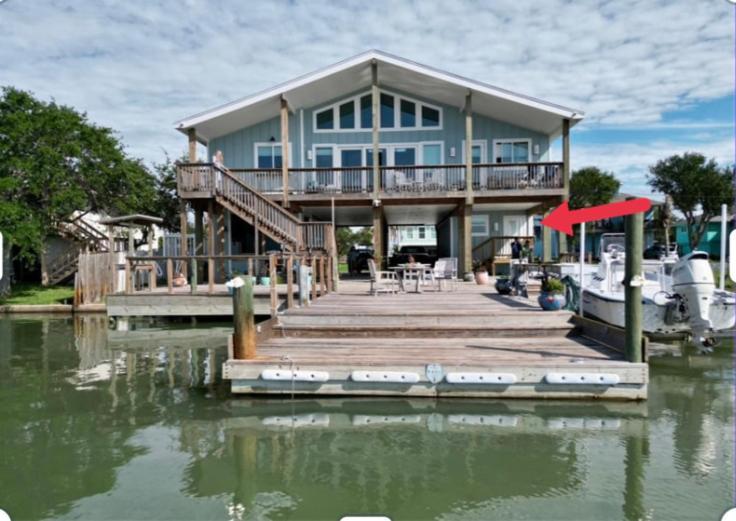 Waterfront Guesthouse On Key Allegro/Little Bay With Dock Рокпорт Экстерьер фото